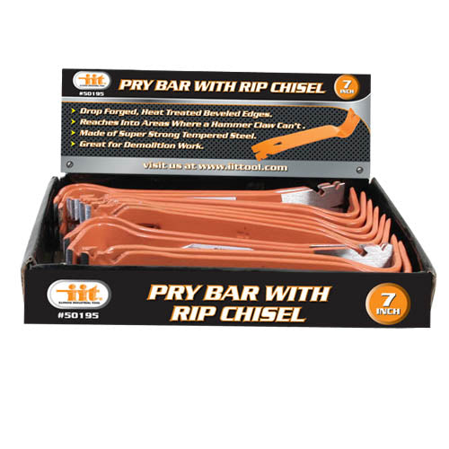 IIT 7'' PRY BAR WITH RIP CHISEL
