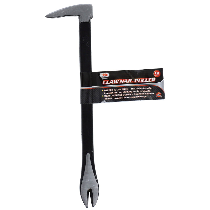 IIT 10'' HEEL & CLAW NAIL PULLER PRY BAR