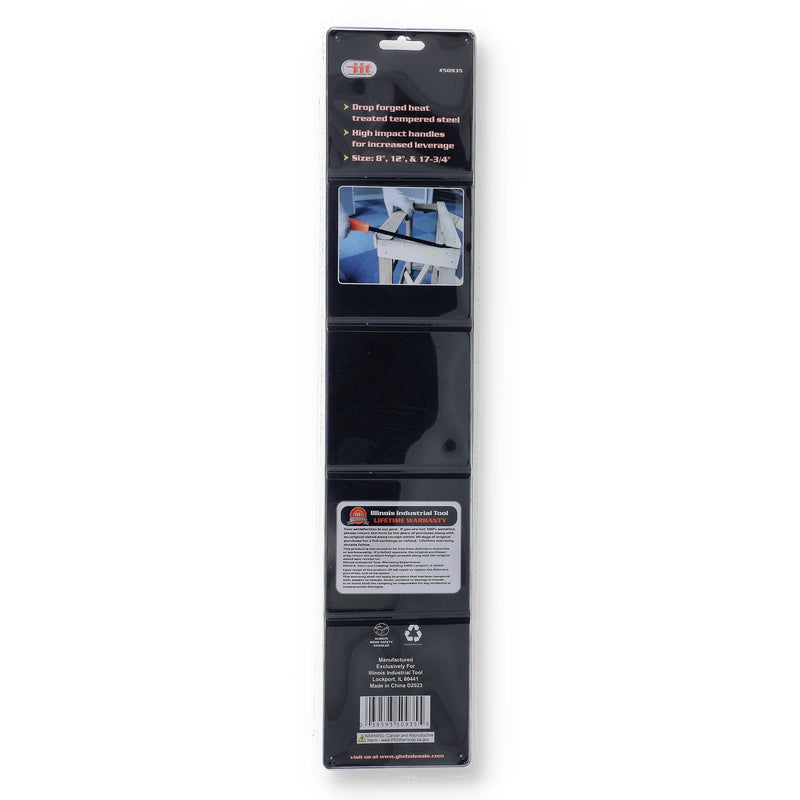 IIT 2pc HEEL-TYPE PRY BARS 16''&12''