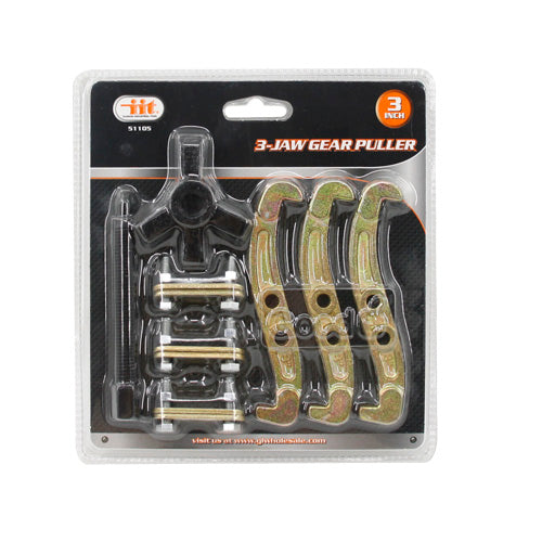 IIT 3'' 3-JAW GEAR PULLER GALVANIZED FINISH