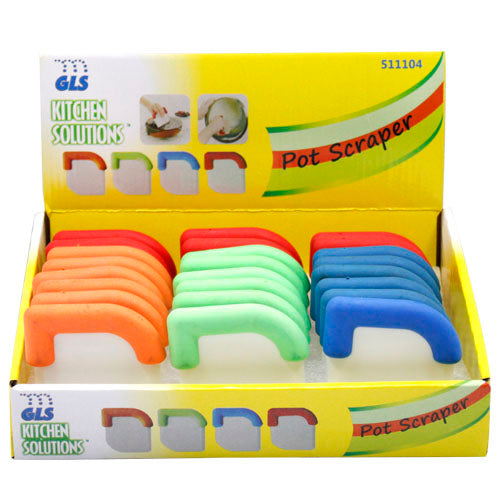 SILICONE GRIP POT SCRAPER