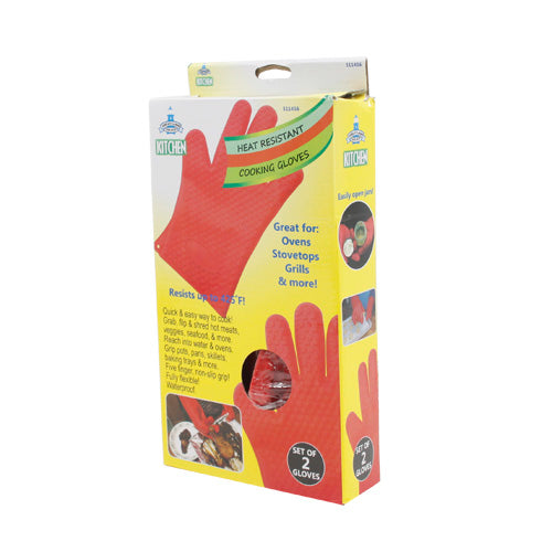 HEAT RESISTANT COOKING GLOVES