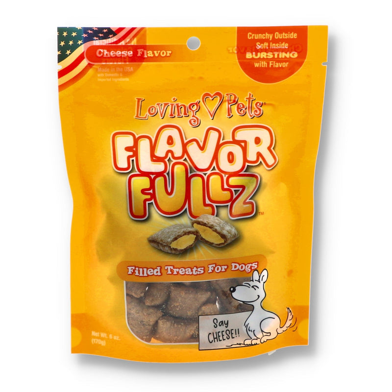6oz FLAVORFUL DOG TREATS CHEESE FLAVORED