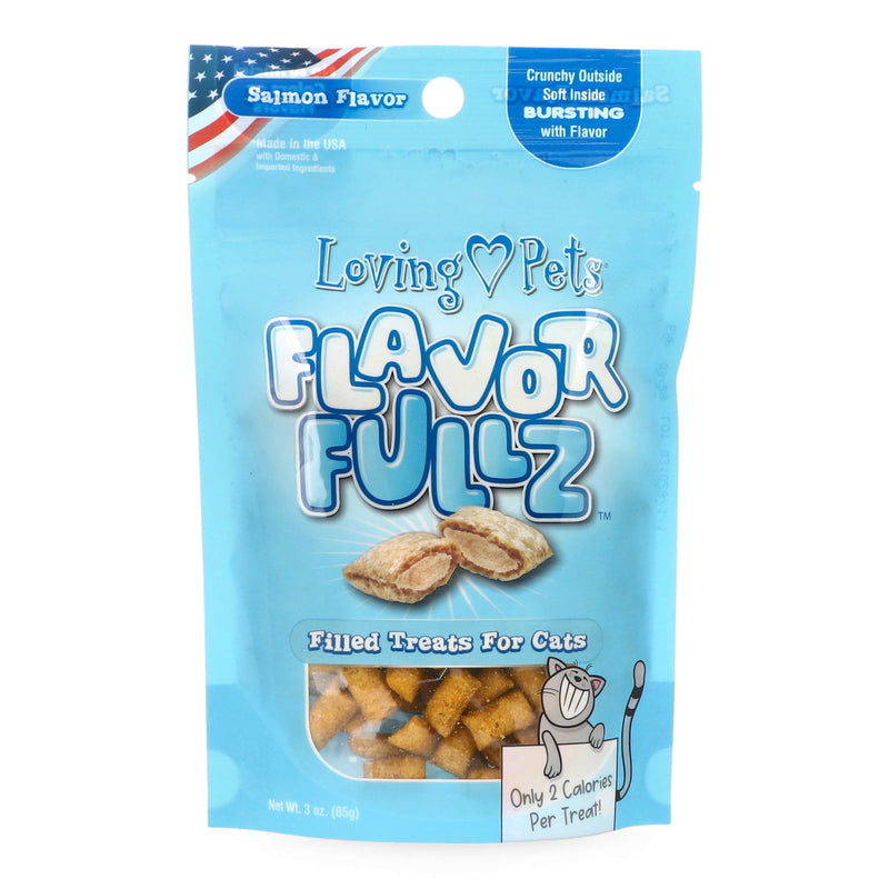 FLAVORFULLZ 3OZ CAT TREATS SALMON USA MADE