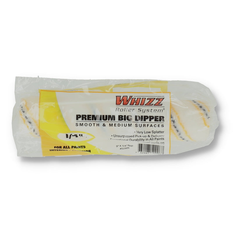WHIZZ 9'' PREMIUM BIG DIPPER ROLLER COVER 1/4'' NAP