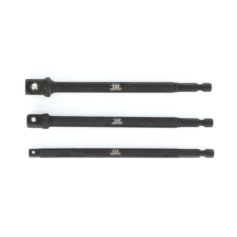 53312-IIT PRO 3PC 6'' IMPACT POWER EXTENSION BAR SET