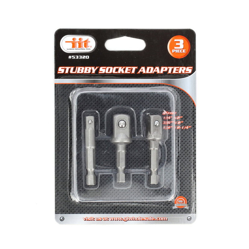 IIT 3pc STUBBY SOCKET ADAPTERS