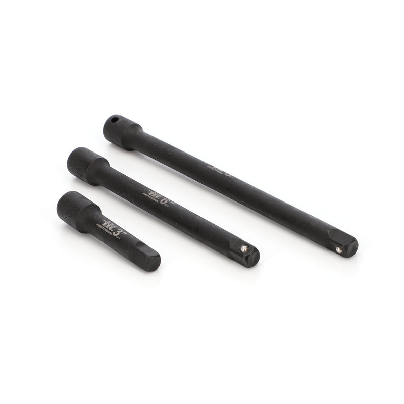 IIT PRO 3pc 3/8'' IMPACT EXTENSION BAR SET 3-6-8''
