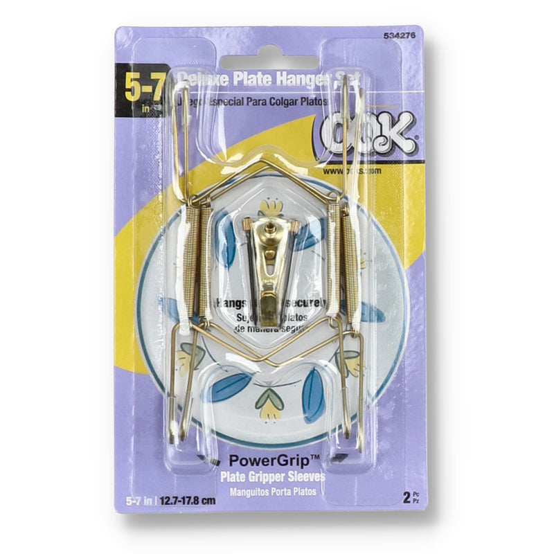 OOK 2PK 5-7'' PLATE HANGERS