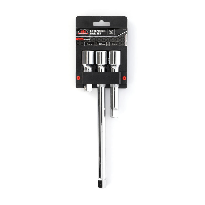 IIT PRO 3pc 1/2'' EXTENSION BAR SET 3-5-10''