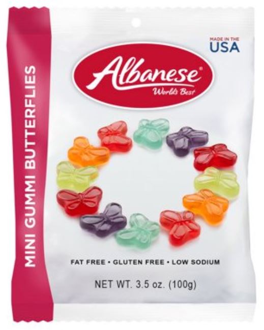 ALBANESE MINI BUTTERFLIES Asst