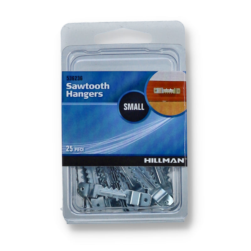 HILLMAN 25CT SAWTOOTH HANGER VALUE PACK