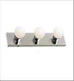3LT WALL LIGHT CHRM