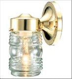 1LT WALL LIGHT PB