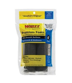 WHIZZ 2PK 4'' PREMIUM FOAM SPONGE ROLLER COVERS