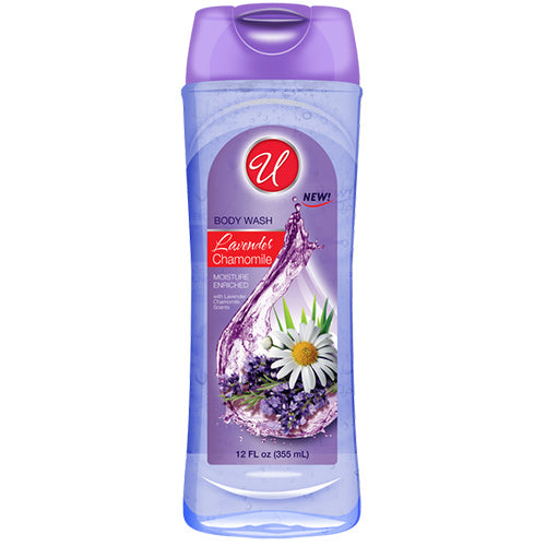 12oz BODY WASH LAVENDER CHAMOMILE