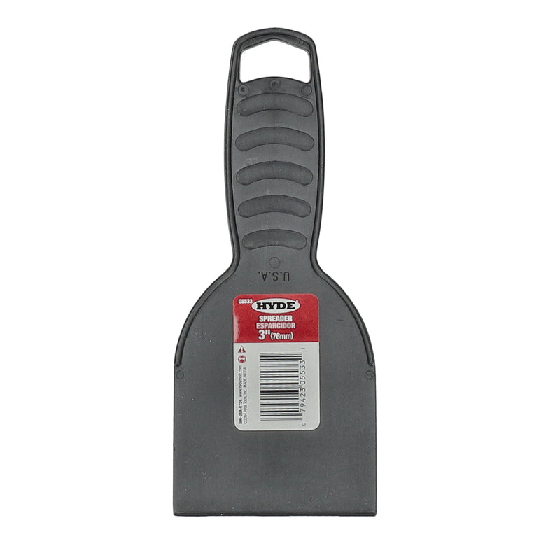 HYDE 3'' PLASTIC SPREADER MADE IN USA