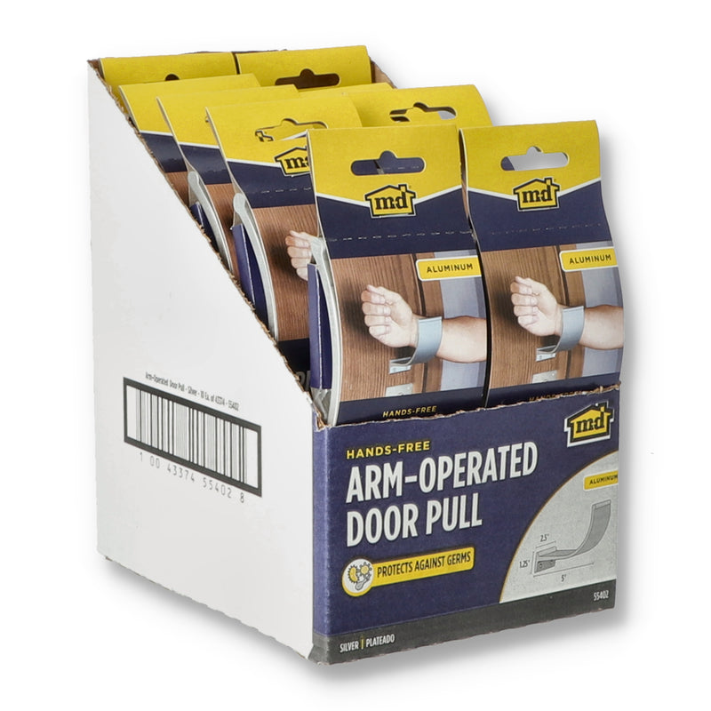 MD ALUMINUM ARM OPEN DOOR PULL