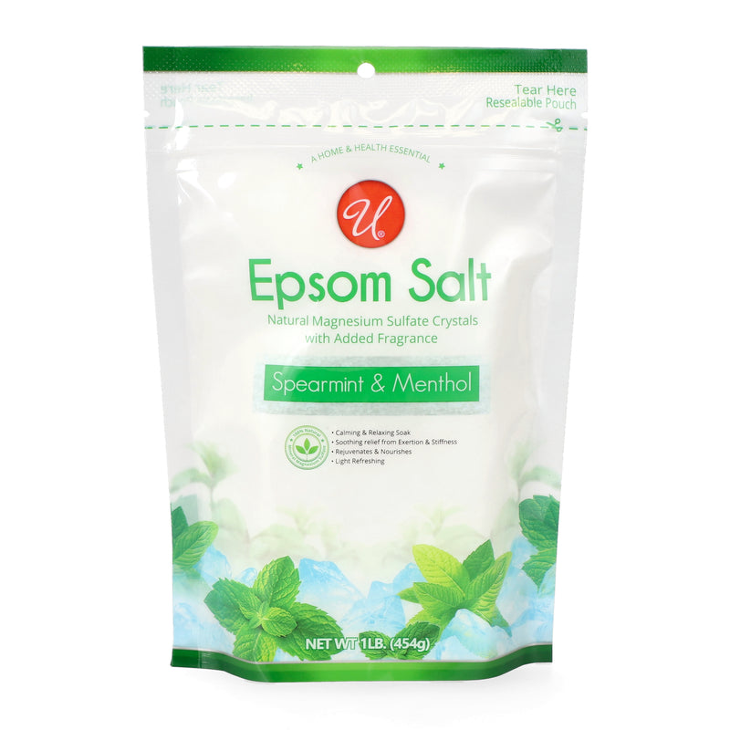 1lb EPSOM SALT SPEARMINT & MENTHOL