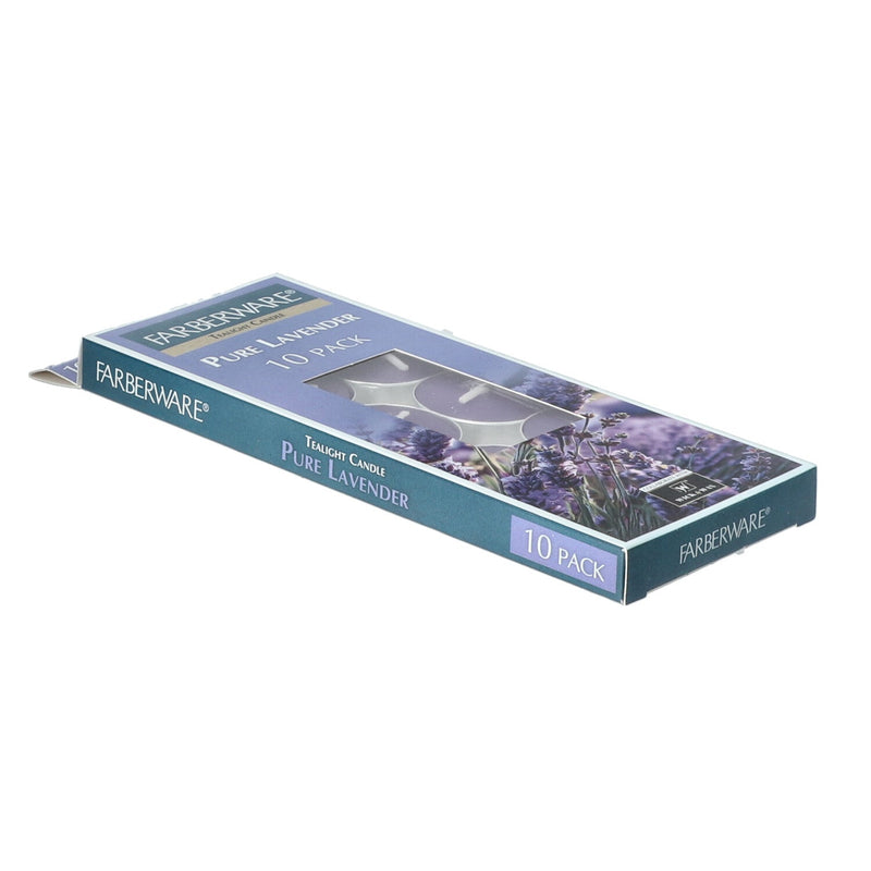 FABERWARE 10ct TEALIGHT CANDLE LAVENDER