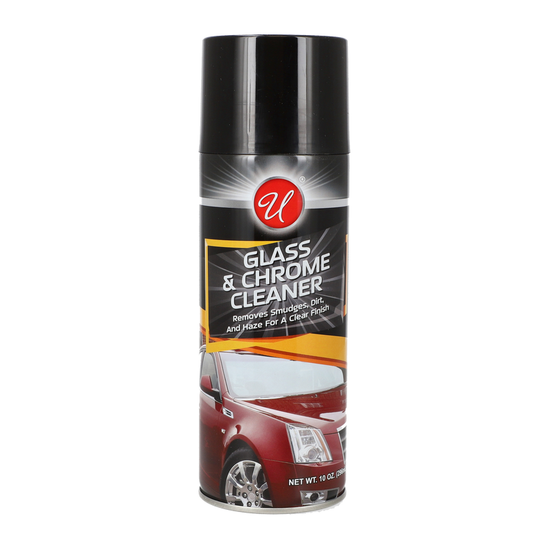 U 10oz AUTO GLASS & CHROME CLEANER