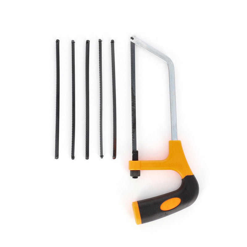 IIT PISTOL GRIP JUNIOR HACK SAW & 6 BLADES