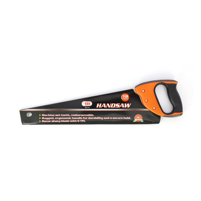 IIT 18'' CUSHION GRIP HANDSAW 6TPI