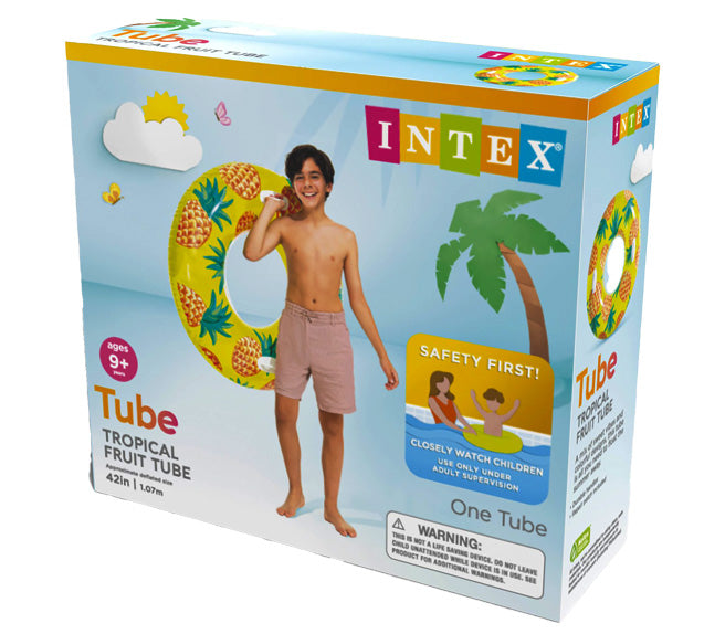 INTEX TROPICAL FRUIT TUBE 42''