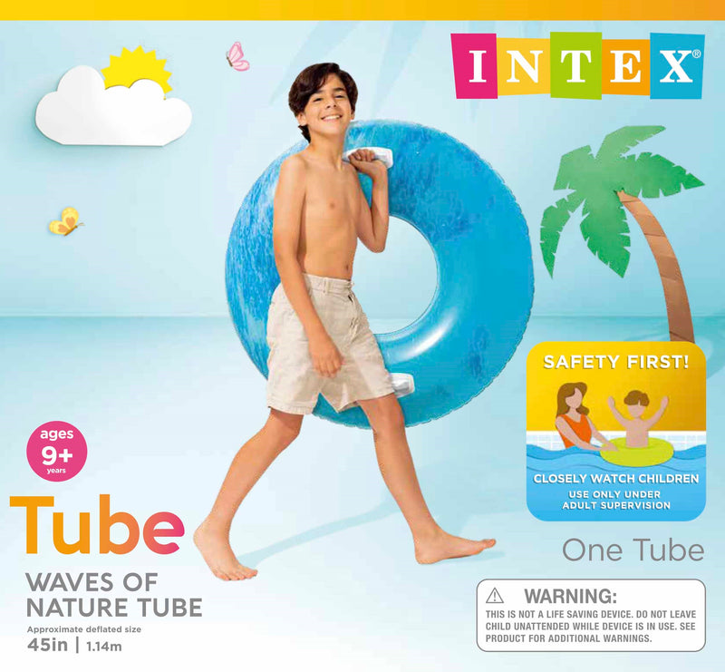 45'' WAVES OF NATURE TUBES 3 asst colors