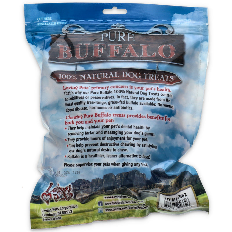 4oz BUFFALO LUNG DOG STEAKS