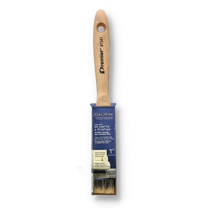 EASY LIVING 1'' PAINT BRUSH WOOD HANDLE