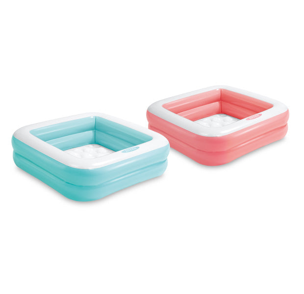 INTEX PLAY BOX POOLS PINK-GREEN 34x34x10''