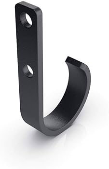 2pk BLACK STEEL UTILITY HOOK SET