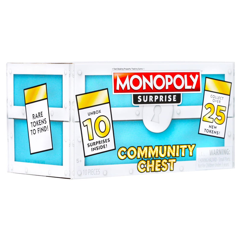 MONOPOLY SURPRISE COMMUNITY CHEST COLLECTABLE PIECES