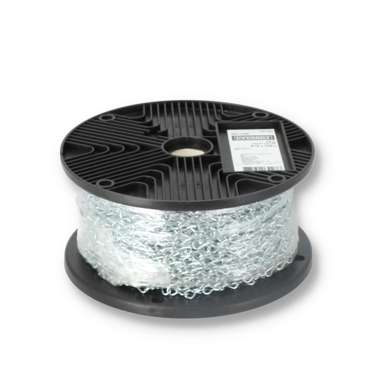 EVERBILT JACK CHAIN #16x250' ZINC-PLATED 10LB WLL