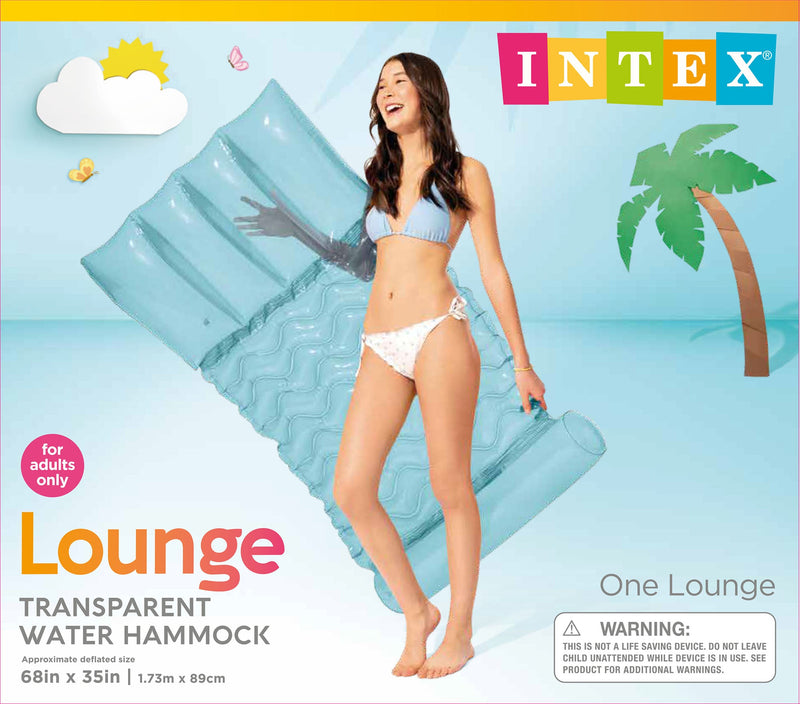 INTEX TRANSPARENT WATER HAMMOCK