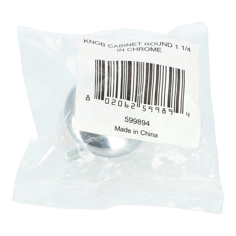 CH ROUND CAB KNOB 1-1/4''