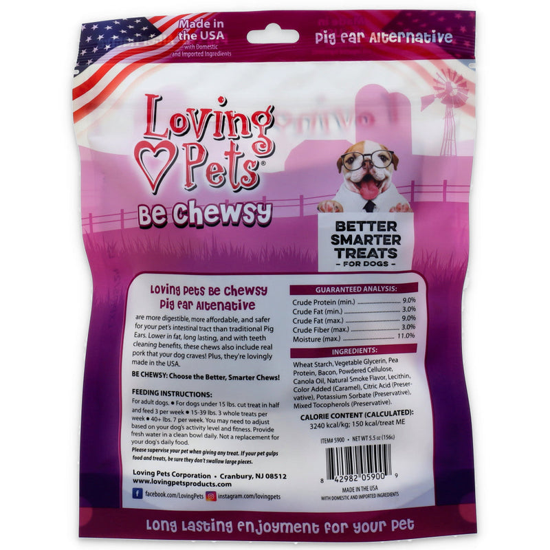 4pk BE CHEWSY PIG EAR ALTERNATIVE
