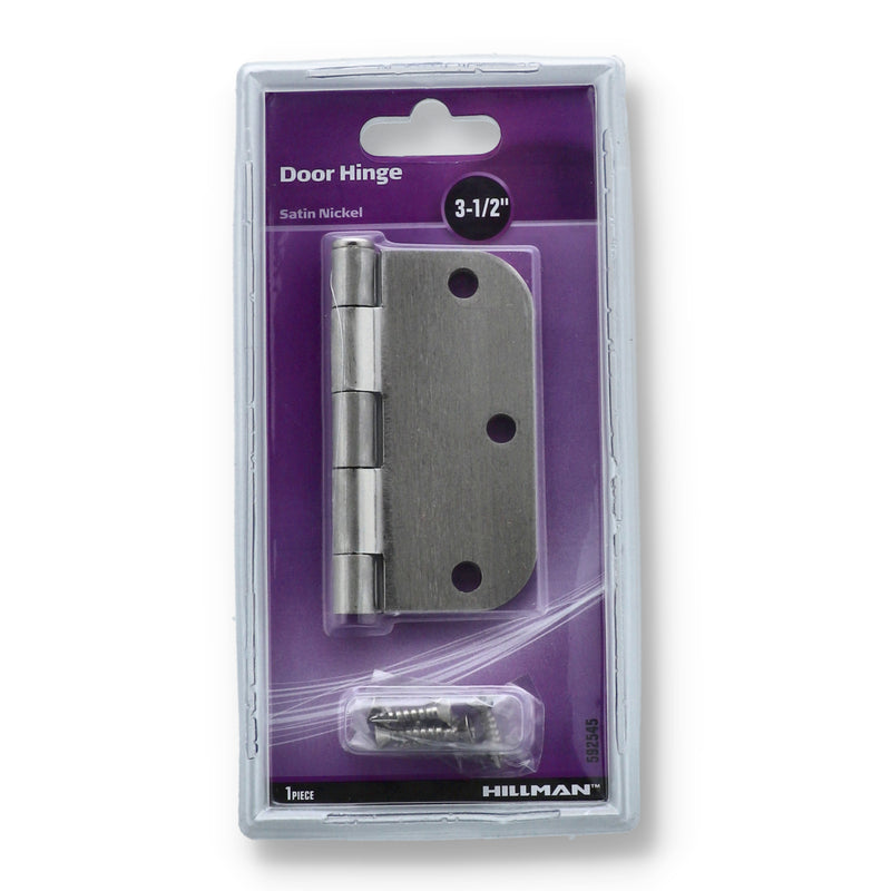 HILLMAN 3-1/2'' DOOR HINGE SATIN NICKEL