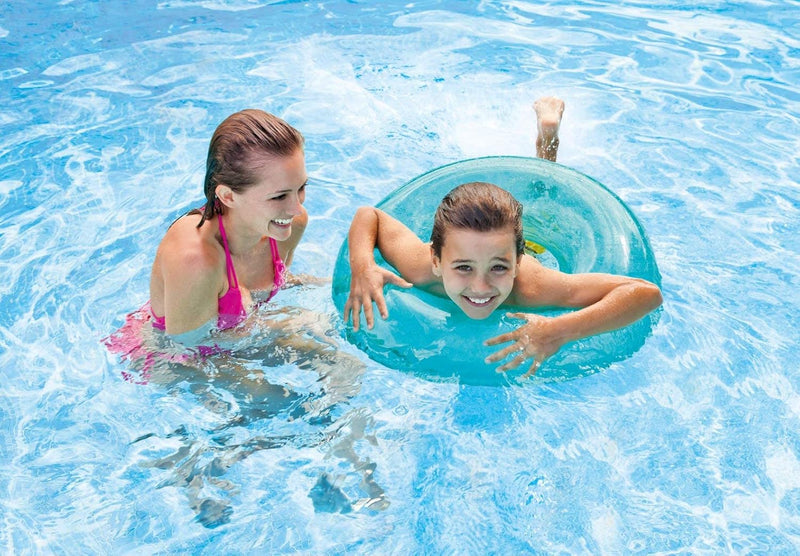 INTEX TRANSPARENT SWIM TUBE ASSORTED COLORS 30''