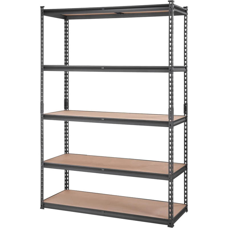 VEVOR 5 SHELF 2000LB METAL GARAGE STORAGE SHELVING 48x72x18''