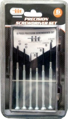 IIT 6 PC PRECISION SCREWDRIVER