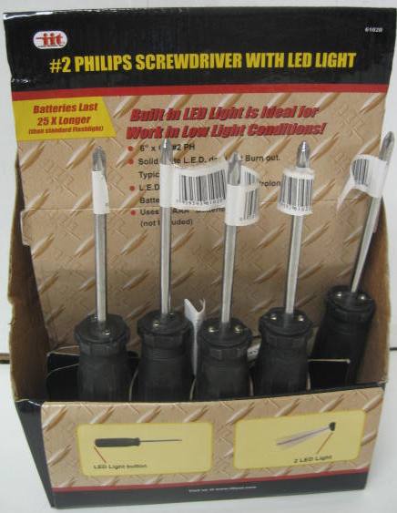 IIT 6pc JUMBO SCREWDRIVER