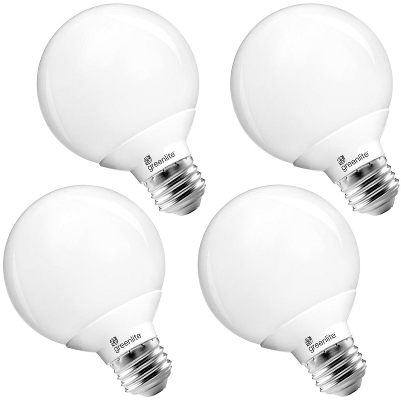 4PK 5=40W LED G25 GLOBE BULB
