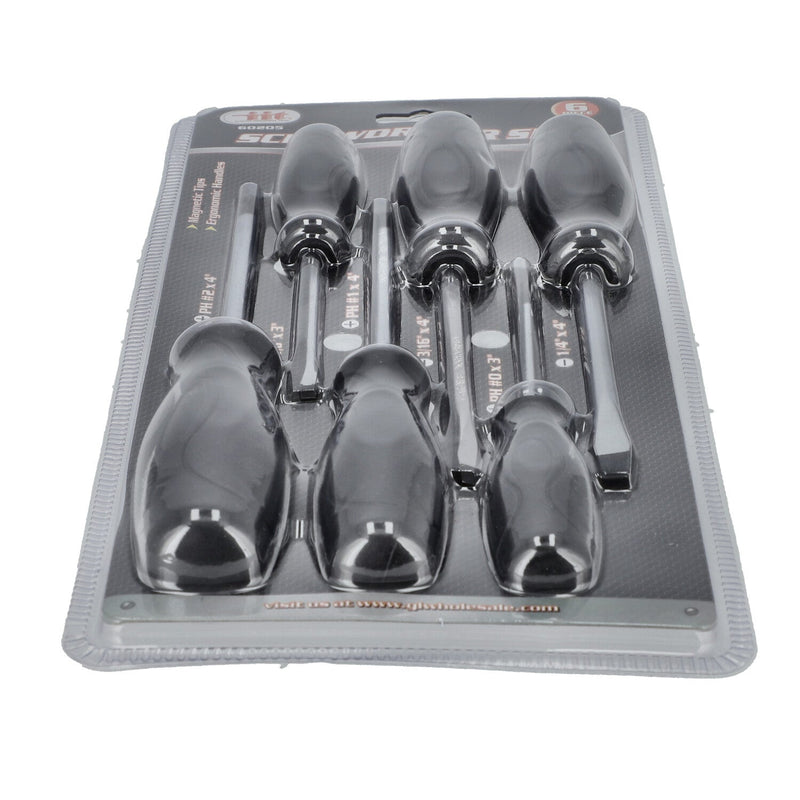 IIT 6pc CRV SCREWDRIVER SET
