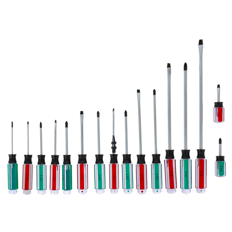 IIT 16pc JUMBO SCREWDRIVER SET