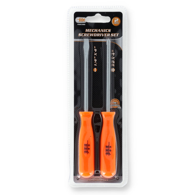 IIT 2PC 4'' NEON SCREWDRIVER-CRV