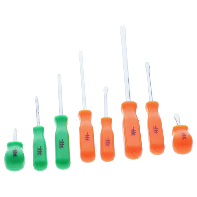 IIT 8pc NEON SCREWDRIVER SET