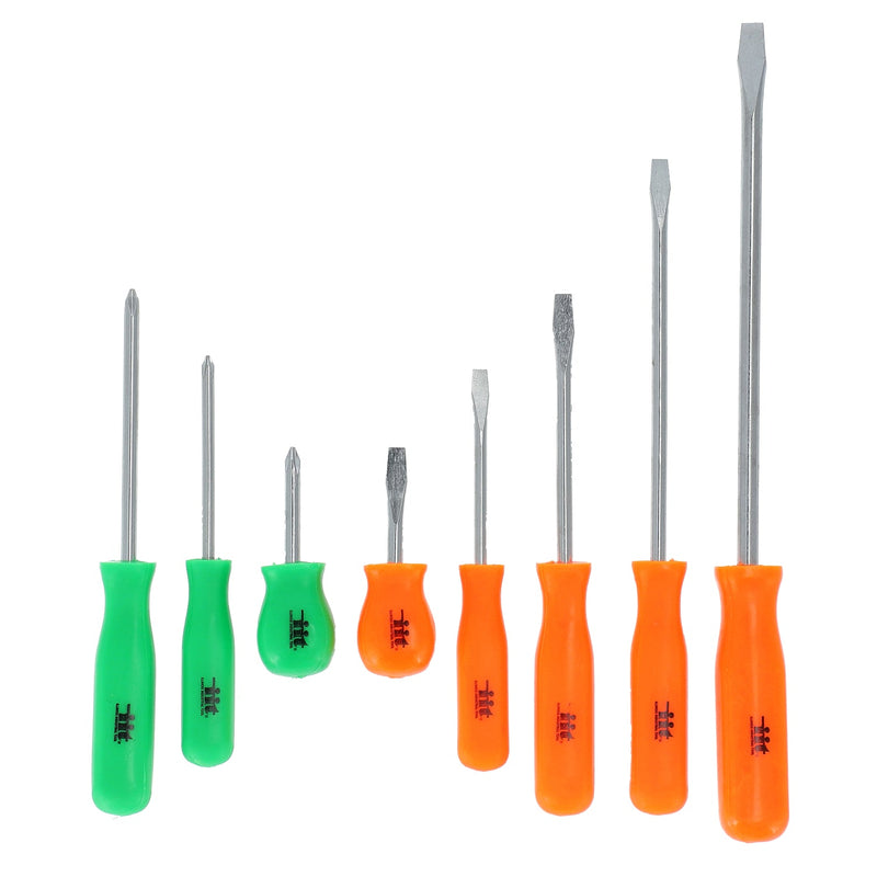 IIT 8pc NEON SCREWDRIVER SET