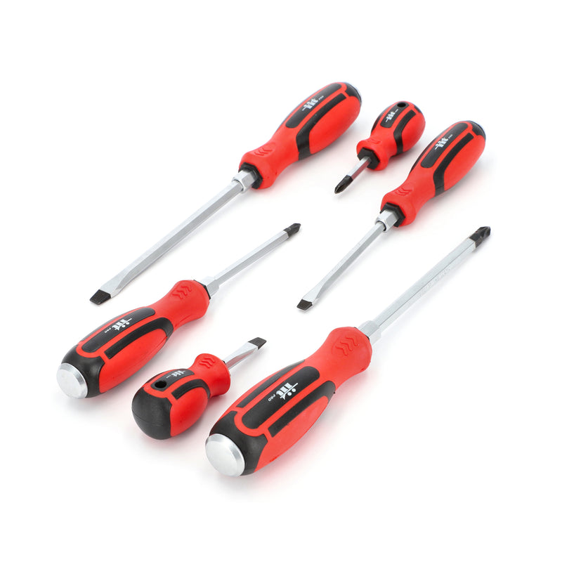 IIT PRO 6PC GO-THROUGH CRV SCREWDRIVER SET
